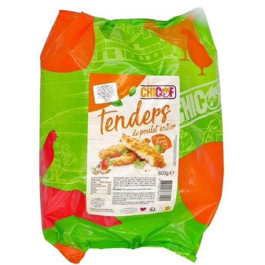 KOSHER CHICKEN TENDERS SHNITZEL CHIC-OF 600 GR.