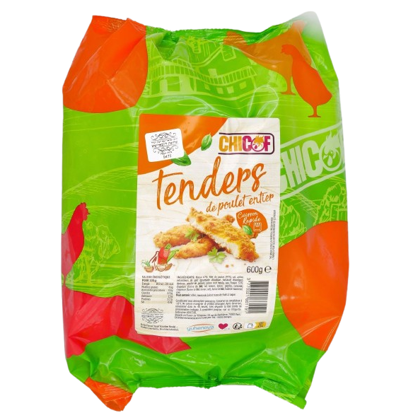 KOSHER CHICKEN TENDERS SHNITZEL CHIC-OF 600 GR.