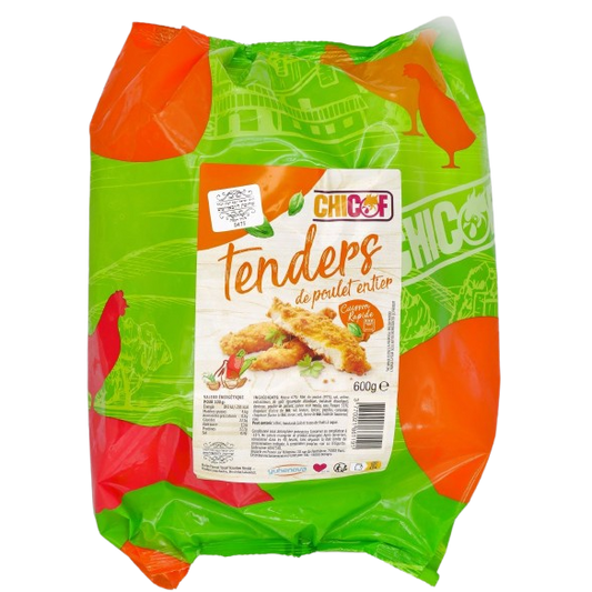 KOSHER CHICKEN TENDERS SHNITZEL CHIC-OF 600 GR.