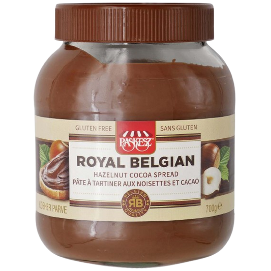 ROYAL BELGIAN HAZELNUT CREAM DAIRY FREE 700 GR.