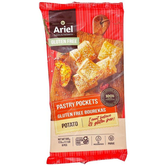 KOSHER GLUTEN FREE POTATO POCKETS 500 GR.