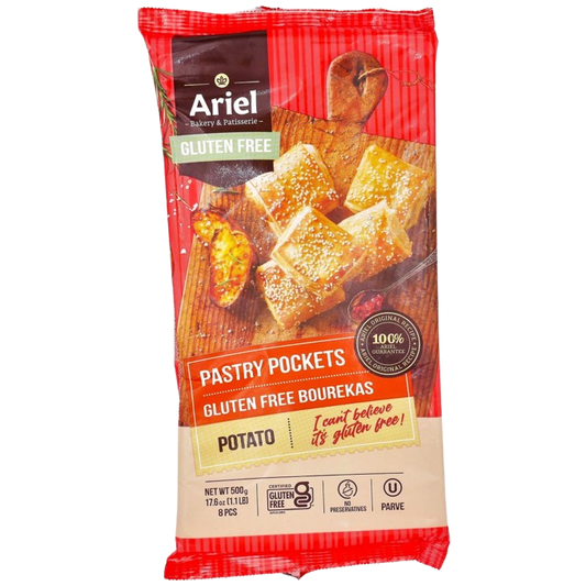 KOSHER GLUTEN FREE POTATO POCKETS 500 GR.