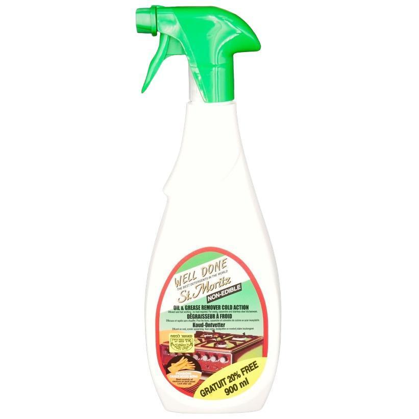 ST. MORITZ WELL DONE DEGREASER APPROVED FOR PASSOVER KLP 900 ML ...
